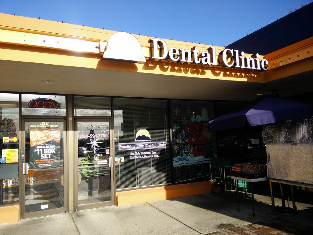 Sunshine Hills Dental Clinic | 6465 120 St, Delta, BC V4E 3G3, Canada | Phone: (604) 591-7700