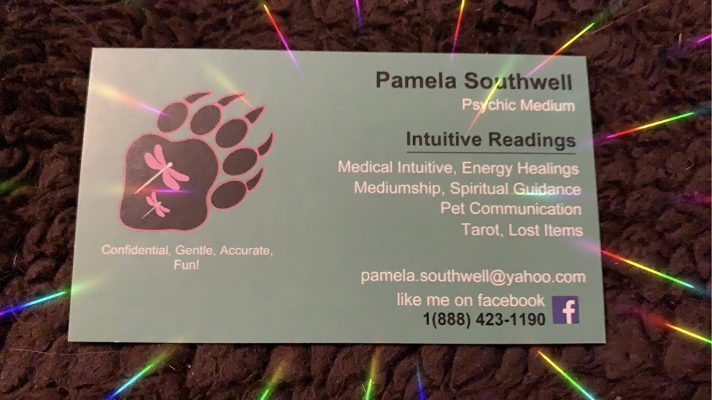 Pamela Southwell Pyschic Medium Intuitive Readings | 164 Bayfield Rd, Goderich, ON N7A 3G3, Canada | Phone: (888) 423-1190