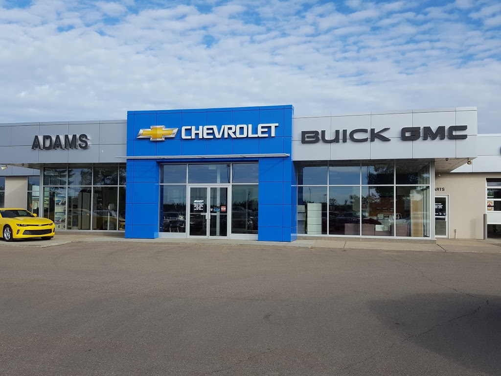 Adams Chevrolet Buick GMC Ponoka | 6305 44 Ave, Ponoka, AB T4J 1J8, Canada | Phone: (403) 783-4494