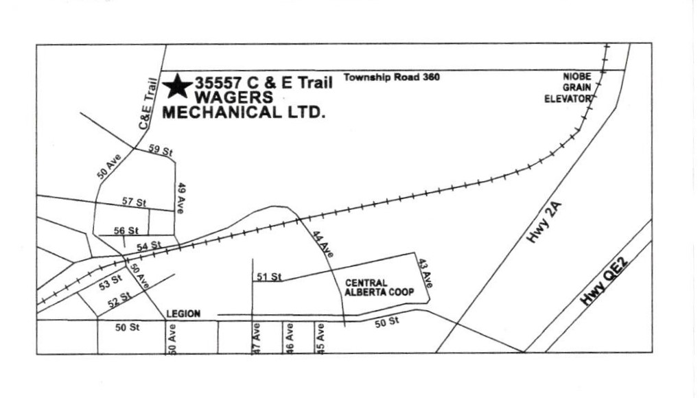 Wagers Mechanical Ltd | 35557 C & E Trail, Red Deer County, AB T4G 0G9, Canada | Phone: (403) 227-6439