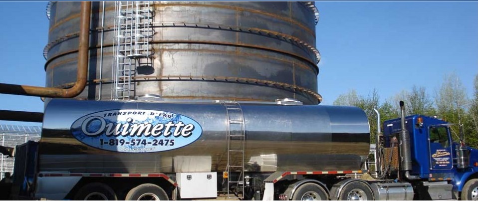 Transport deau Ouimette | 3569 3e Rang N, Valcourt, QC J0E 2L0, Canada | Phone: (450) 532-7122