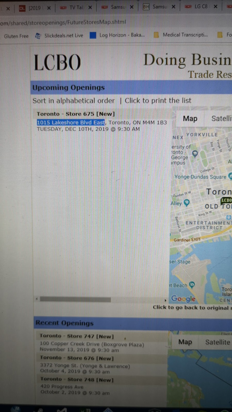 LCBO #675 Leslieville | 1015 Lake Shore Blvd E, Toronto, ON M4M 1B3, Canada | Phone: (416) 469-4839