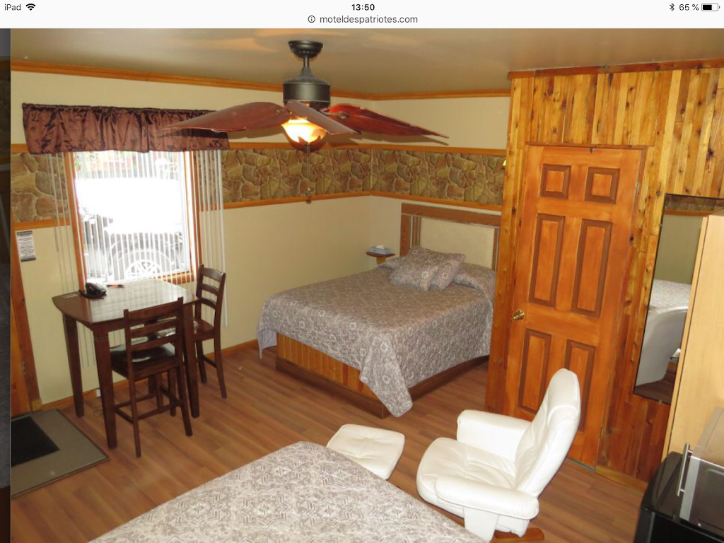 Motel Des Patriotes | 1140 Chemin des Patriotes, Sorel-Tracy, QC J3P 6L9, Canada | Phone: (450) 743-5257