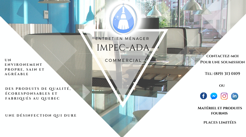 Impec-Ada | 361 Rue Baillargeon, Saint-Germain-de-Grantham, QC J0C 1K0, Canada | Phone: (819) 313-0109