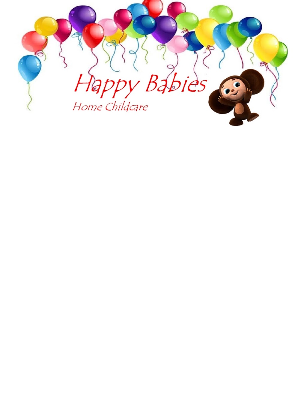 Home Childcare "Happy Babies" | 39 Longbourne Dr, Etobicoke, ON M9R 2M8, Canada | Phone: (647) 971-7773