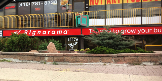 Signarama Toronto North York | 3117A Dufferin St, North York, ON M6A 2S9, Canada | Phone: (416) 783-5472