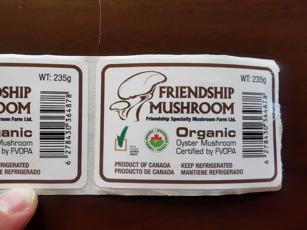 Friendship Specialty Mushroom Farm | 8110 Upper Prairie Rd, Chilliwack, BC V2P 6H3, Canada | Phone: (778) 389-1818