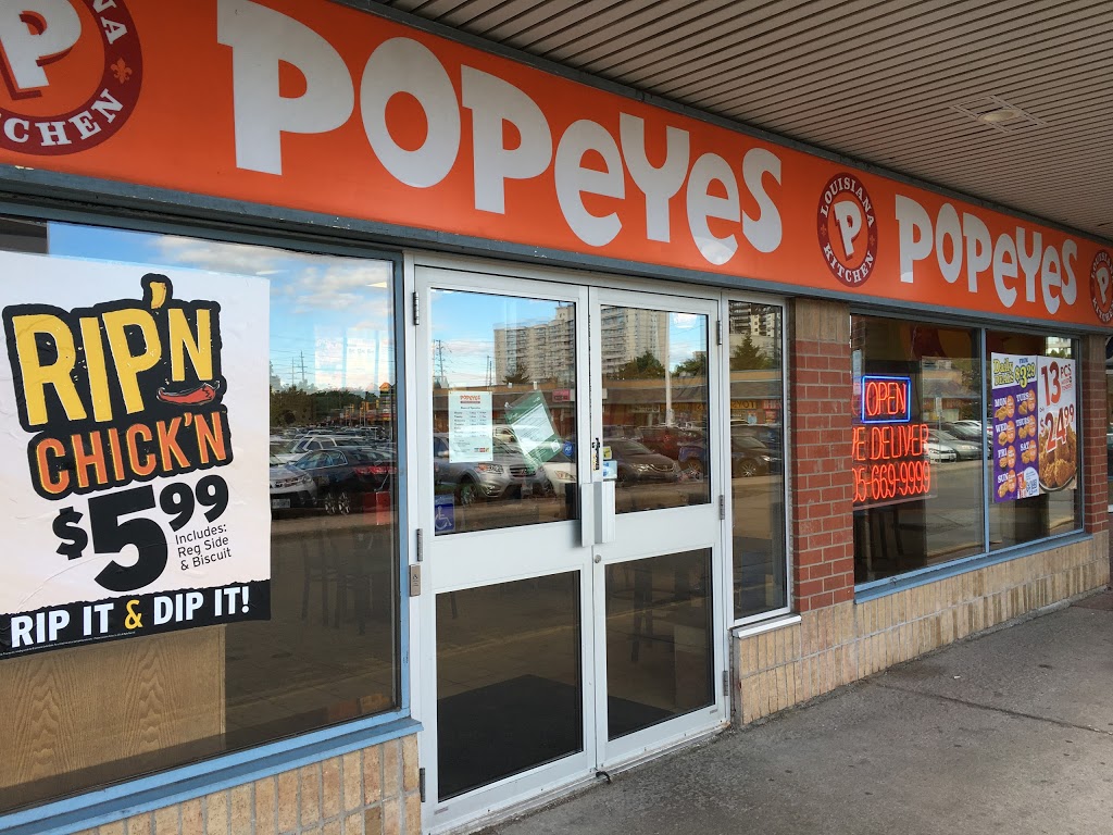 Popeyes Louisiana Kitchen | 800 Steeles Ave W B9, Thornhill, ON L4J 7L2, Canada | Phone: (905) 669-9999