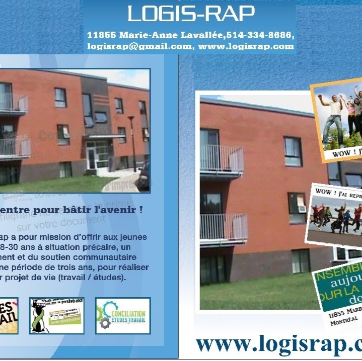 Logis-Rap | 11855 Rue Marie Anne Lavallée, Montréal, QC H3M 3E9, Canada | Phone: (514) 334-8686
