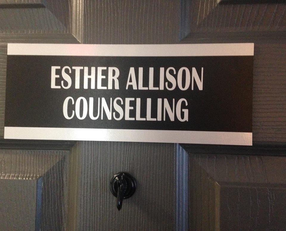 Esther Allison Counselling | 7674 Colborne St, Elora, ON N0B 1S0, Canada | Phone: (519) 803-8464