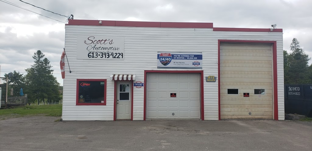 Scotts Automotive | 8 Stanley St Unit 10, Bloomfield, ON K0K 1G0, Canada | Phone: (613) 393-9229