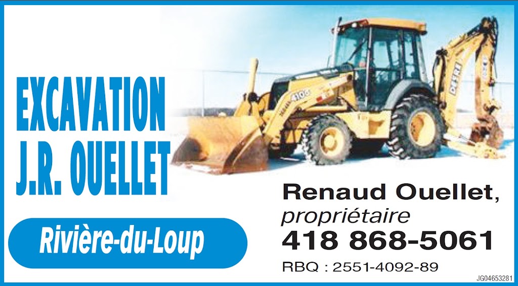 Excavation J.R. Ouellet Inc. | 100 Chem. des Raymond, Rivière-du-Loup, QC G5R 4S7, Canada | Phone: (418) 868-5061