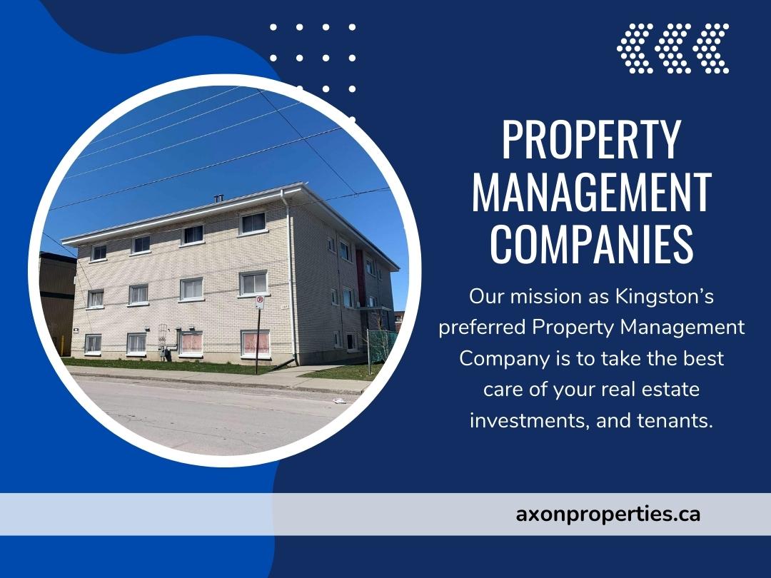 Axon Property Management | 426 Barrie St, Kingston, ON K7K 3T9, Canada | Phone: (613) 417-3365