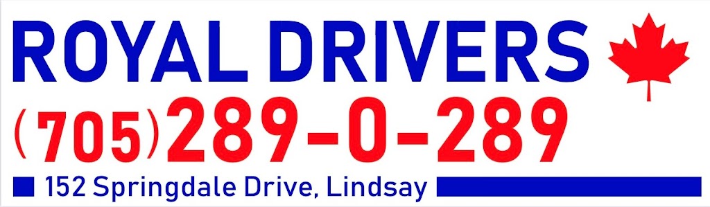 Royal Drivers of Canada | Driving School Lindsay | 152 Springdale Dr, Lindsay, ON K9V 0N1, Canada | Phone: (705) 289-0289