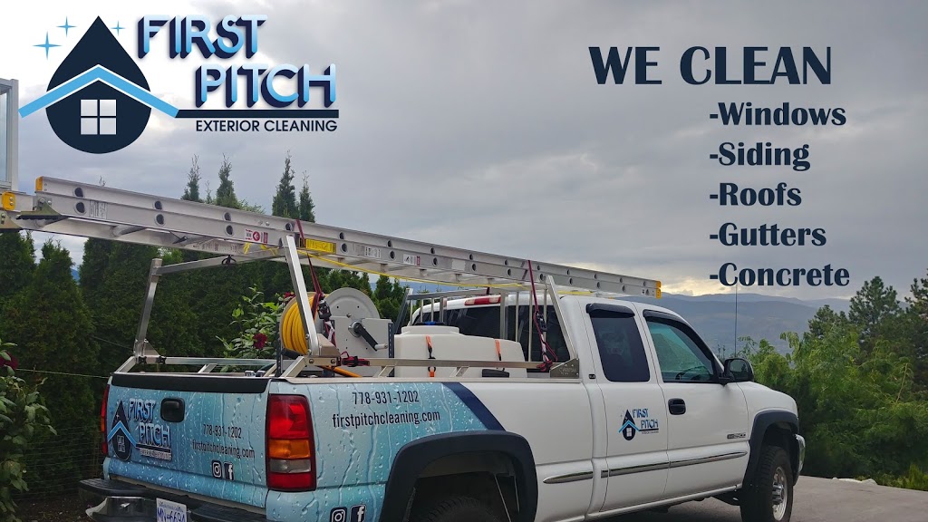 First Pitch Exterior Cleaning | 144 Sendero Cres, Penticton, BC V2A 0C3, Canada | Phone: (778) 931-1202