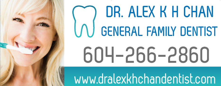 Dr. Alex K H Chan | #203, 3540 W 41st Ave #203A, Vancouver, BC V6N 3E6, Canada | Phone: (604) 266-2860