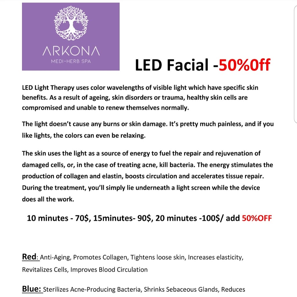 Arkona Medi-Herb Spa | 56 Fabian Ct, Cambridge, ON N3C 4H8, Canada | Phone: (905) 749-0488