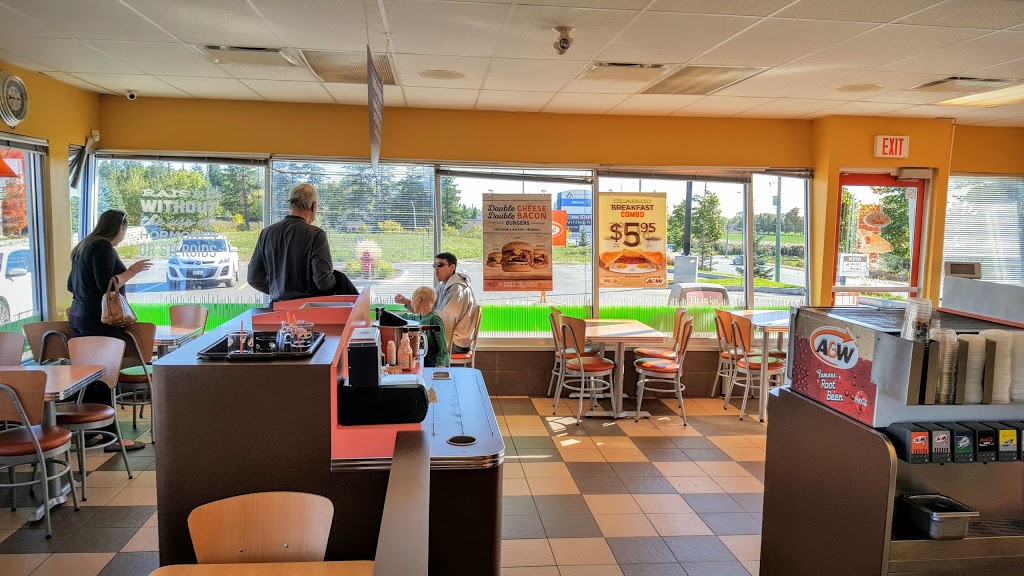 A&W Canada | 1078 Hoover Park Dr, Whitchurch-Stouffville, ON L4A 0K2, Canada | Phone: (905) 642-2880