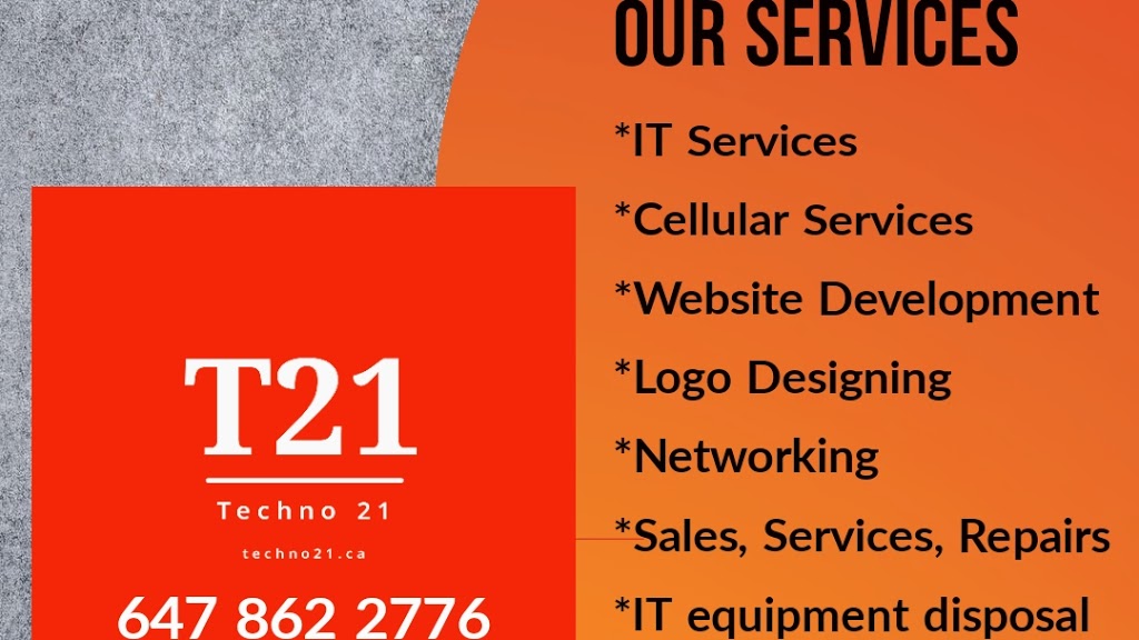 Techno21. Computers & Tech Assistance | Laking Terrace, Milton, ON L9T 9J4, Canada | Phone: (647) 862-2776