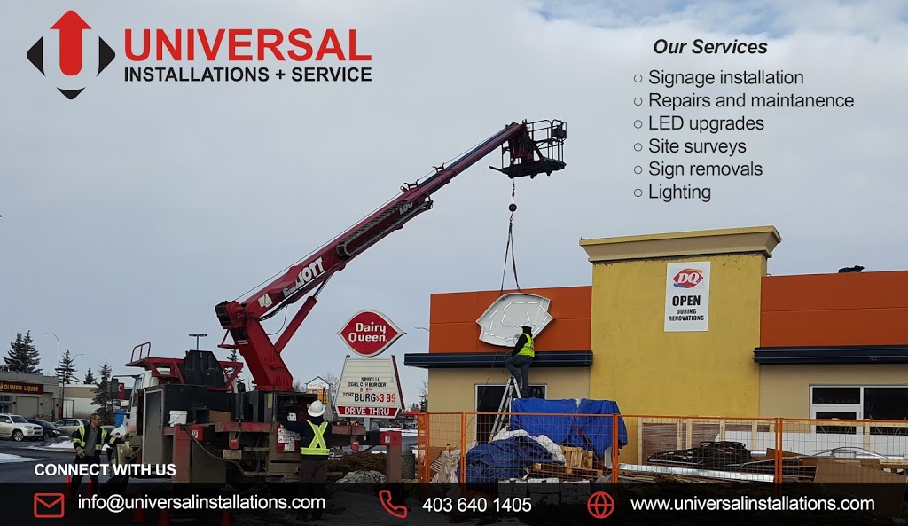 Universal Installations & Service | 244004 Range Road 280 AB-791, Calgary, AB T2P 2G7, Canada | Phone: (403) 640-1405