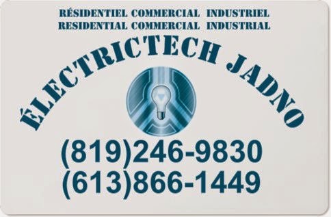 ELECTRICTECH JADNO Master Electrician | 149 Rue du Mont-Luc, Gatineau, QC J8V 2B3, Canada | Phone: (613) 866-1449