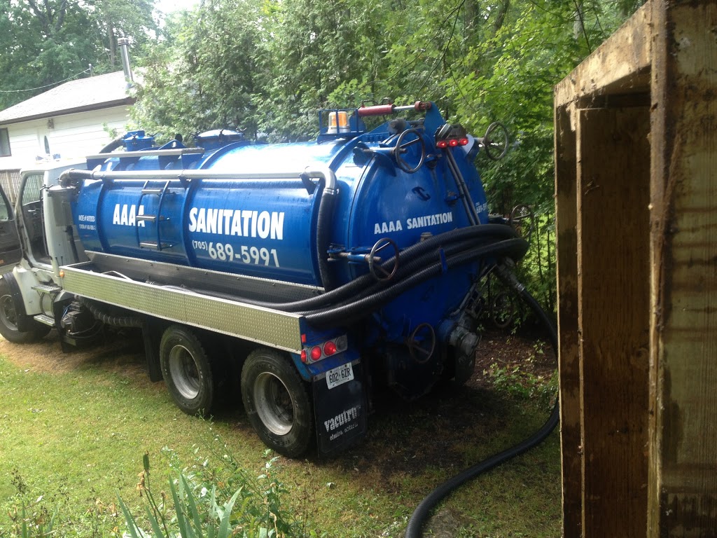 AAAA Sanitation | 1400 Coopers Falls Rd, Washago, ON L0K 2B0, Canada | Phone: (705) 689-5991