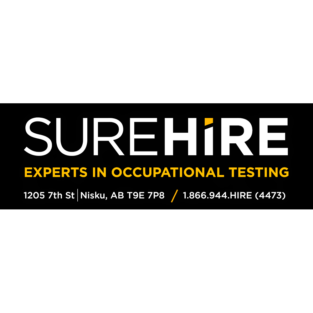 SureHire Occupational Testing Services | 4990 93 Ave NW, Edmonton, AB T6B 2L6, Canada | Phone: (866) 944-4473