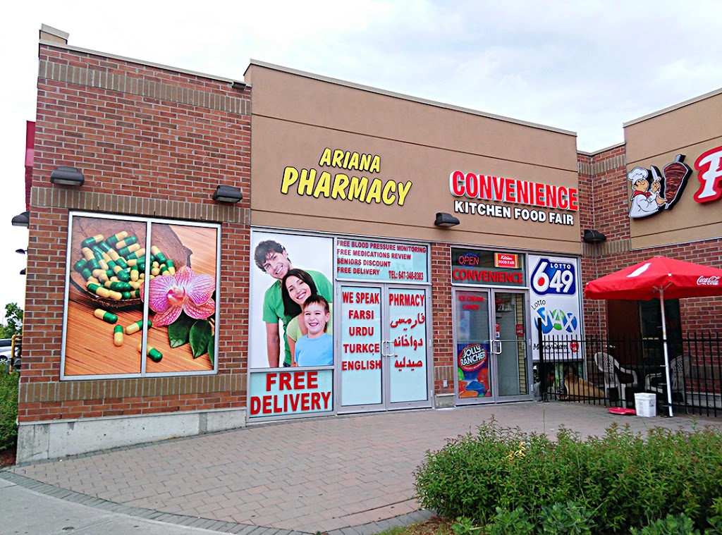 Ariana pharmacy | 751 Don Mills Rd, North York, ON M3C 1S3, Canada | Phone: (647) 348-8383