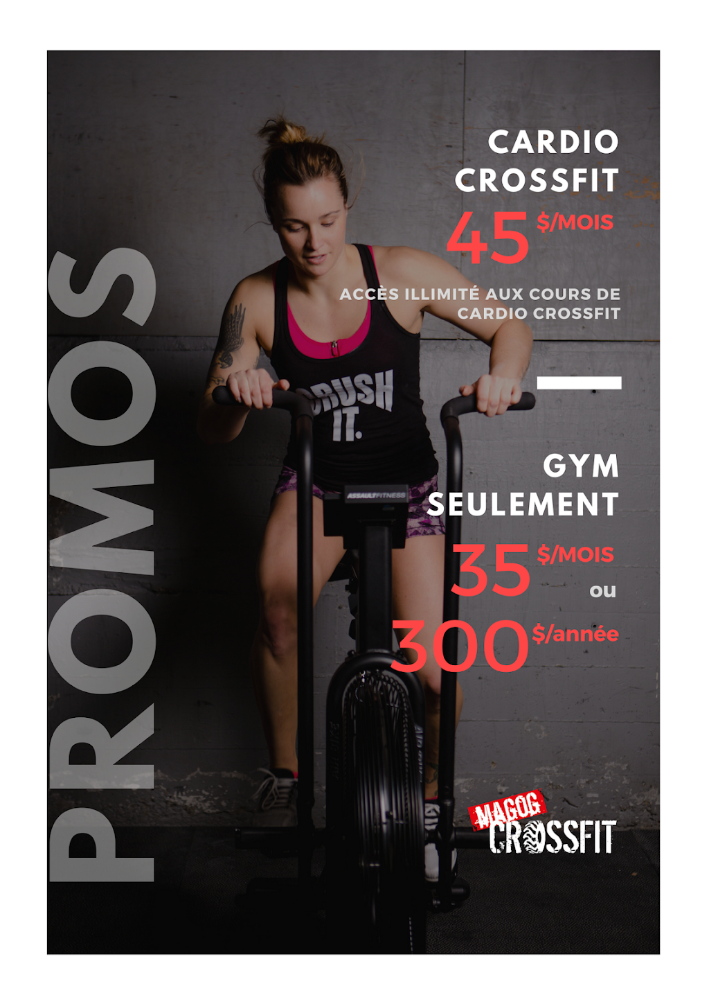 Magog Crossfit | 189 Rue Tupper, Magog, QC J1X 2L7, Canada | Phone: (819) 847-8888