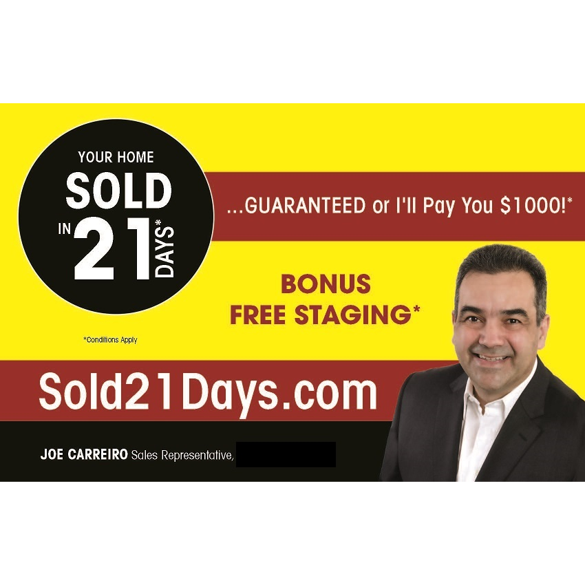 sold21days.com | 1697 Lakeshore Rd W, Mississauga, ON L5J 1J4, Canada | Phone: (905) 855-2200