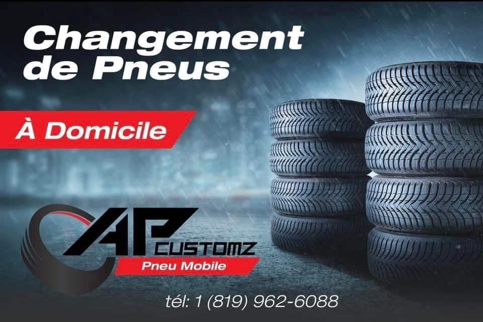 Pneu mobile APcustomz | Rue Guillemette, Gatineau, QC J8P 3L5, Canada | Phone: (819) 962-6088