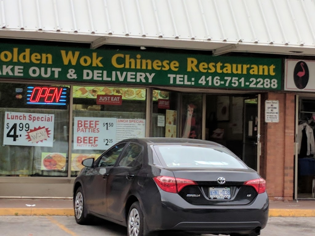 Golden Wok Chinese Restaurant | 94 Halsey Ave, East York, ON M4B 1A9, Canada | Phone: (416) 751-2288