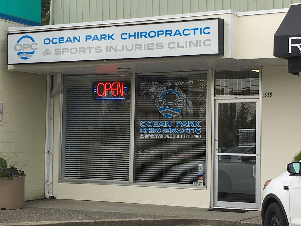 Ocean Park Chiropractic & Sports Injuries Clinic | 1635 128th St, Surrey, BC V4A 3V2, Canada | Phone: (604) 536-8116