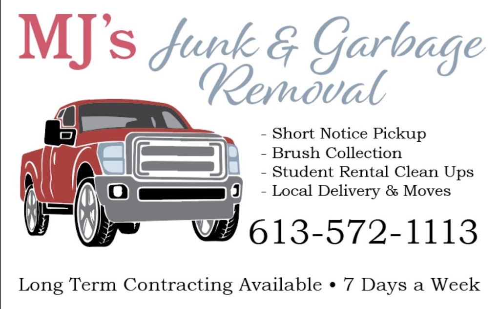 MJs Garbage & Junk Removal - SHORT NOTICE AVAILABLE | Kingscourt Ave, Kingston, ON K7K 4N6, Canada | Phone: (613) 572-1113