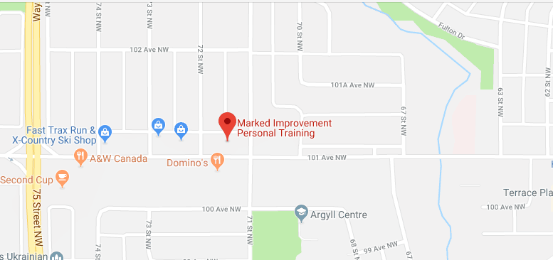 Marked Improvement Personal Training | 7112 101 Ave NW, Edmonton, AB T6A 0H8, Canada | Phone: (780) 468-4622