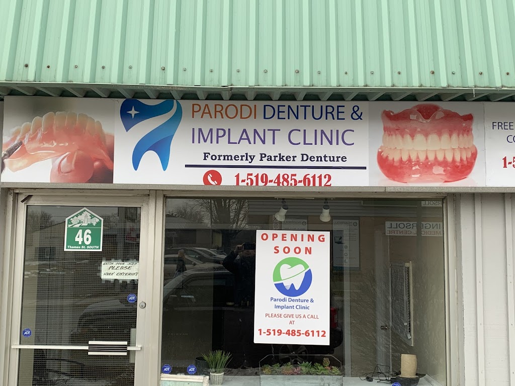 Parodi Denture Implant Clinic | 46 Thames St S, Ingersoll, ON N5C 2S9, Canada | Phone: (519) 485-6112