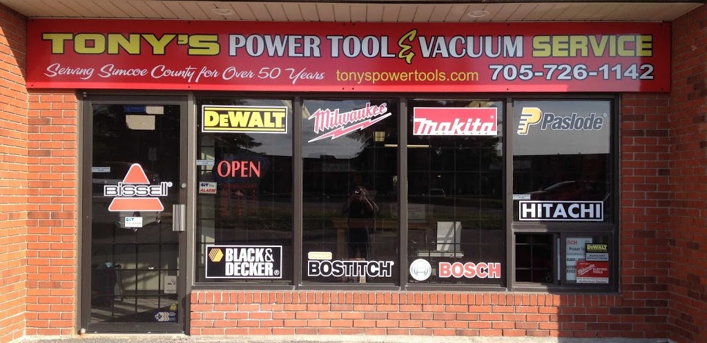 Tonys Power Tool and Vacuum Service | 59 Bell Farm Rd, Barrie, ON L4M 5G1, Canada | Phone: (705) 726-1142