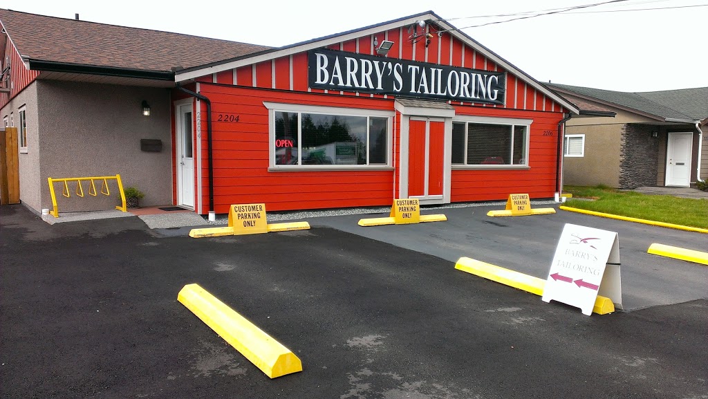 Barrys Tailoring Co. | 2204 Petersen Pl, Nanaimo, BC V9S 4N5, Canada | Phone: (250) 760-0700