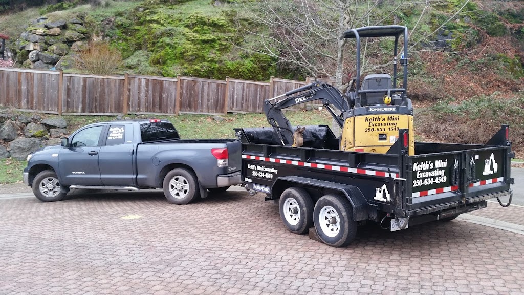 Keiths Mini Excavating | 1496 Woodcock Rd, Sooke, BC V9Z 0Z9, Canada | Phone: (250) 634-4549