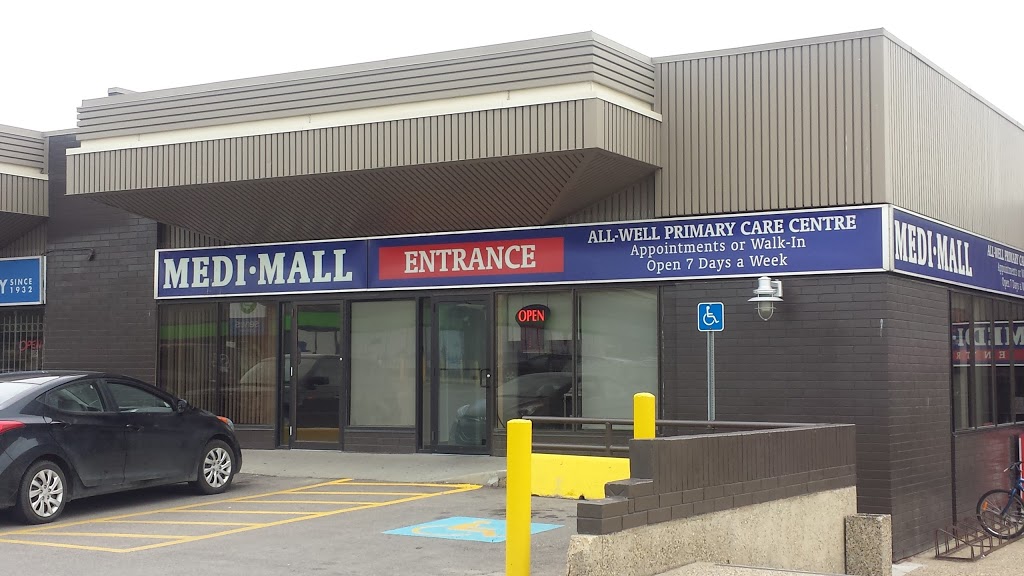 Medi Mall All-Well Primary Care Centre | 2835 Mill Woods Rd NW, Edmonton, AB T6K 4A9, Canada | Phone: (780) 450-4550