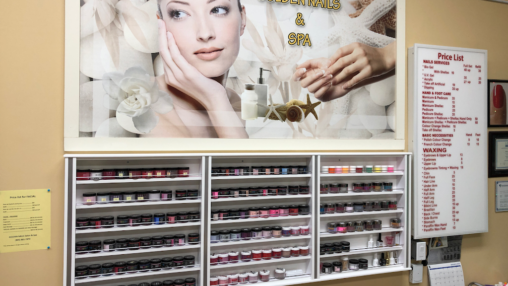 Golden Nails Salon & Spa | 1416 Centre St #13, Thornhill, ON L4J 8A1, Canada | Phone: (905) 881-7870