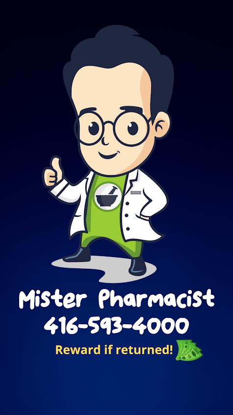 Mister Pharmacist | 116A Sherbourne St, Toronto, ON M5A 2R2, Canada | Phone: (416) 593-4000