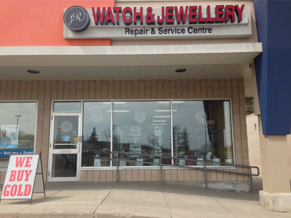 J R Watch & Jewellery | 130 Cedar St, Cambridge, ON N1S 3V4, Canada | Phone: (519) 267-8463