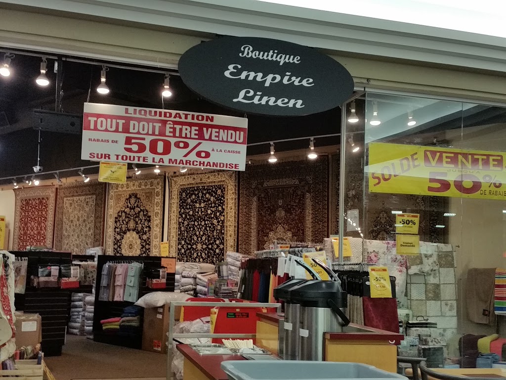 Boutique Empire Linen | 3111 Boulevard des Sources, Dollard-des-Ormeaux, QC H9B 1Z6, Canada | Phone: (514) 542-1151