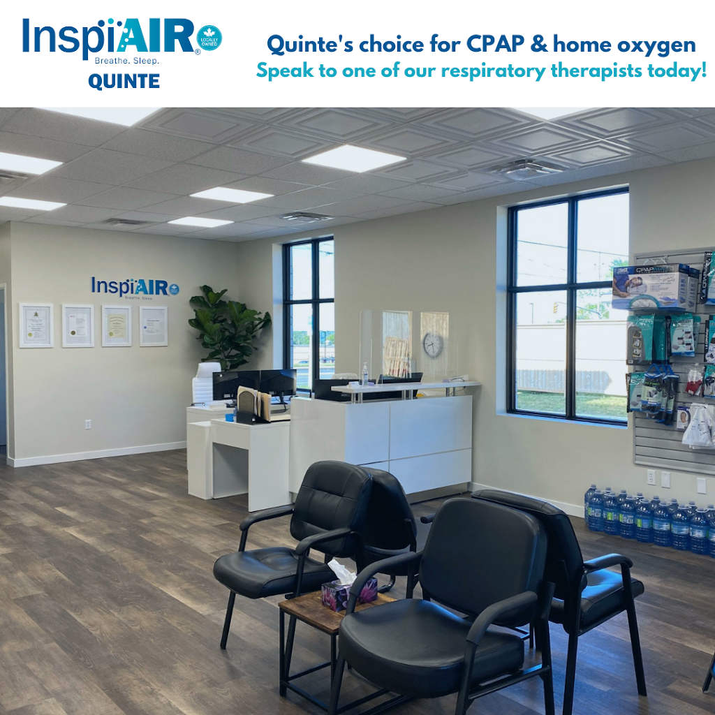 InspiAIR Quinte Oxygen & CPAP | 260 Dundas St E, Belleville, ON K8N 1E5, Canada | Phone: (613) 961-7070