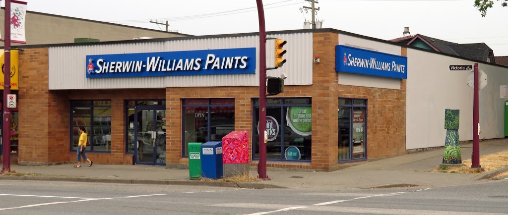 Sherwin-Williams Paint Store | 5798 Victoria Dr, Vancouver, BC V5P 3W7, Canada | Phone: (604) 321-6700