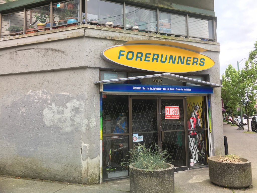 Forerunners | 3502 W 4th Ave, Vancouver, BC V6R 1N8, Canada | Phone: (604) 732-4535