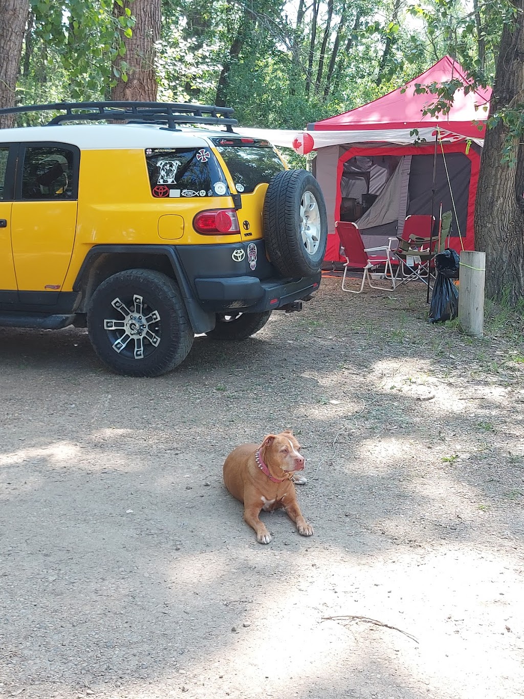 Badlands Campground | Nacmine Ball Diamond Rd, Drumheller, AB T0J 0Y0, Canada | Phone: (403) 823-2944