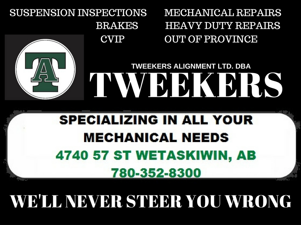 Tweekers | 4740 57 St, Wetaskiwin, AB T9A 2B7, Canada | Phone: (780) 352-8300