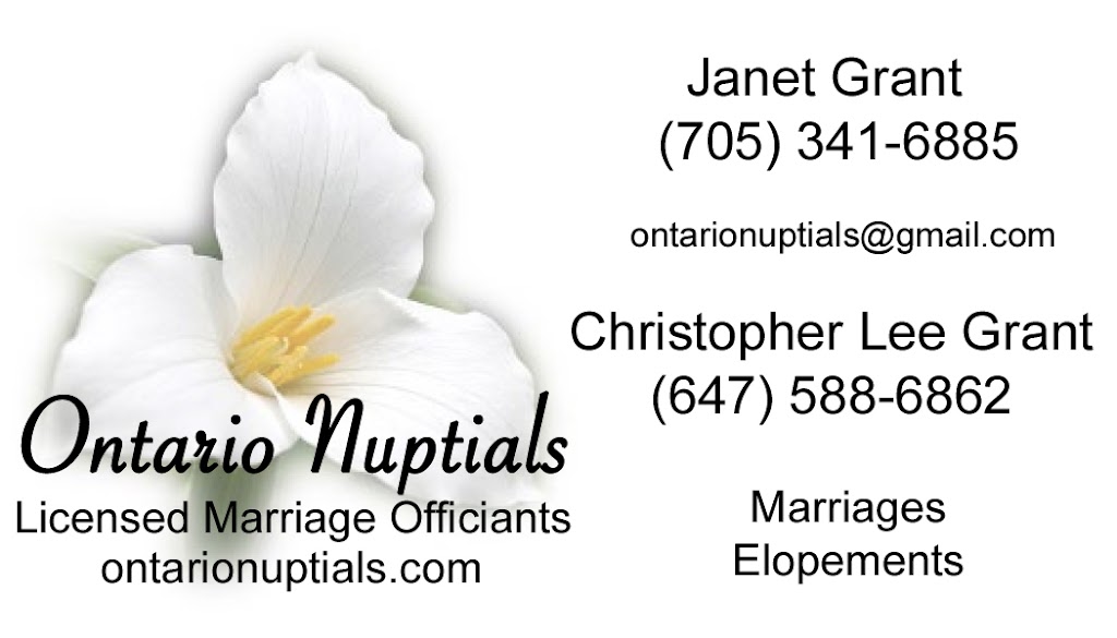 Ontario Nuptials | Mary St W, Kawartha Lakes, ON K9V 5S7, Canada | Phone: (705) 341-6885